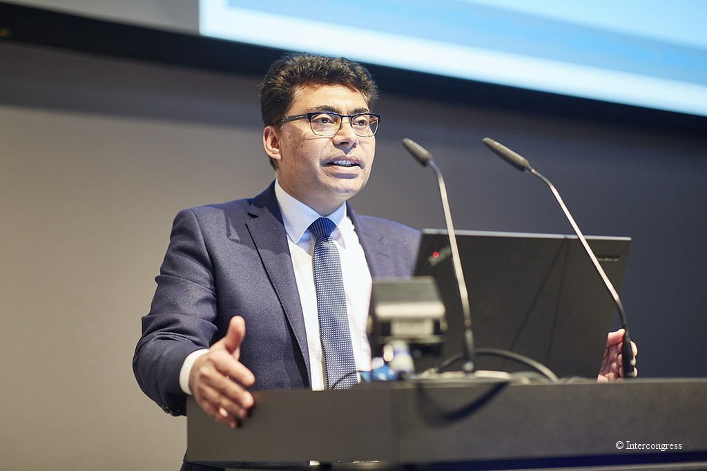 Mr Bhatia at the conference - Image © Intercongress